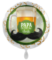 Preview: Folienballon - Papa du bist der Beste, Bierkrug - ø 43cm